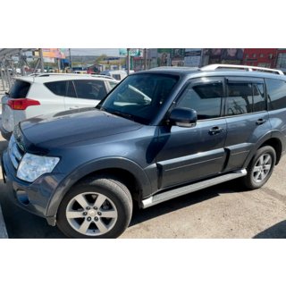Deflektory okien (4 ks, HIC) Mitsubishi Pajero Wagon IV 2006–2021 fotografia 3