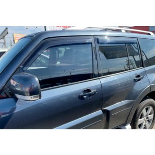 Deflektory okien (4 ks, HIC) Mitsubishi Pajero Wagon IV 2006–2021 fotografia 4