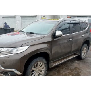 Deflektory okien (4 ks, HIC) Mitsubishi Pajero Sport 2015– fotografia 3