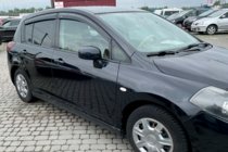 Nissan Tiida 2004–2011 Okenné deflektory HB (4 ks, HIC) fotografia 1