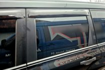 Nissan X-trail T30 2002–2007 Deflektory okien (4 ks, HIC) fotografia 3