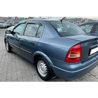 Okenné deflektory SD/HB (4 ks, HIC) Opel Astra G Classic 1998–2012 fotografia 3