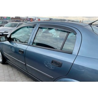 Okenné deflektory SD/HB (4 ks, HIC) Opel Astra G Classic 1998–2012 fotografia 2
