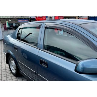 Okenné deflektory SD/HB (4 ks, HIC) Opel Astra G Classic 1998–2012 fotografia 1
