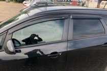 Opel Astra J 2009–2015 Okenné deflektory HB (4 ks, HIC) fotografia 7