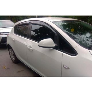 Okenné deflektory HB (4 ks, HIC) Opel Astra J 2009–2015 fotografia 4
