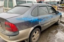 Opel Vectra B 1995–2002 Deflektory okien SD (4 ks, HIC) fotografia 2
