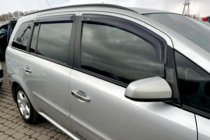Opel Zafira B 2005–2011 Deflektory okien (4 ks, HIC) fotografia 9