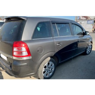 Deflektory okien (4 ks, HIC) Opel Zafira B 2005–2011 fotografia 4
