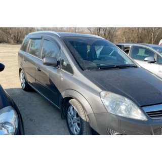 Deflektory okien (4 ks, HIC) Opel Zafira B 2005–2011 fotografia 3