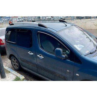 Okenné veterné deflektory (2 ks, HIC) Peugeot Partner Tepee 2008–2018 fotografia 4