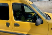 Renault Kangoo 1998–2008 Okenné deflektory 8 cm (2 ks, HIC) fotografia 1