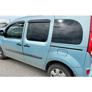 Deflektory okien (4 ks, HIC) Renault Kangoo 2008–2020 fotografia 2