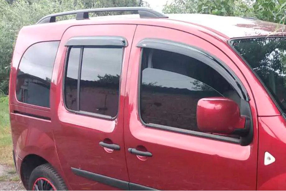 Renault Kangoo 2008–2020 Deflektory okien (4 ks, HIC) Image