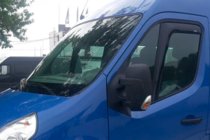 Renault Master 2011–2023 Vkladané okenné deflektory (2 ks, HIC) fotografia 4