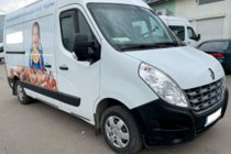 Renault Master 2011–2023 Vkladané okenné deflektory (2 ks, HIC) fotografia 5