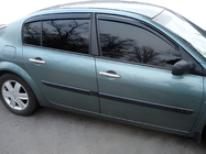 Renault Megane II 2004–2009 Deflektory okien SD (4 ks, HIC) fotografia 1