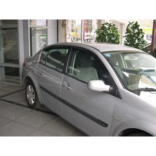 Deflektory okien SD (4 ks, HIC) Renault Megane II 2004–2009 fotografia 2