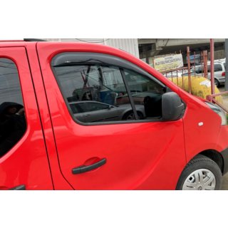 Okenné veterné deflektory (2 ks, HIC) Renault Trafic 2015– fotografia 3