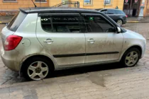 Skoda Fabia 2007–2014 Okenné deflektory HB (4 ks, HIC) fotografia 6