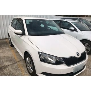 Okenné deflektory HB (4 ks, HIC) Skoda Fabia 2014–2021 fotografia 4