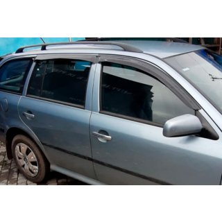 Okenné deflektory SW (4 ks, HIC) Skoda Octavia I Tour A4 1996–2010 fotografia 3
