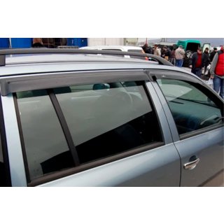 Okenné deflektory SW (4 ks, HIC) Skoda Octavia I Tour A4 1996–2010 fotografia 1
