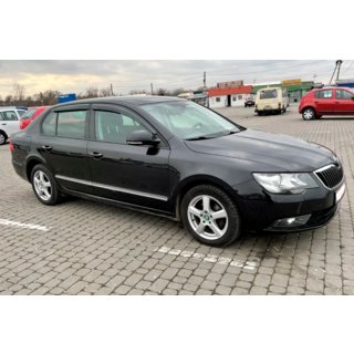 Deflektory okien SD (4 ks, HIC) Skoda Superb 2009–2015 fotografia 2