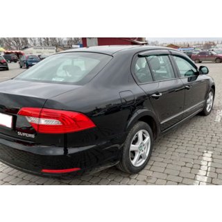 Deflektory okien SD (4 ks, HIC) Skoda Superb 2009–2015 fotografia 3