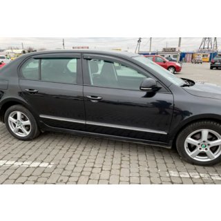 Deflektory okien SD (4 ks, HIC) Skoda Superb 2009–2015 fotografia 4