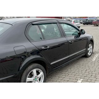 Deflektory okien SD (4 ks, HIC) Skoda Superb 2009–2015 fotografia 1