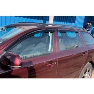 Deflektory okien WG (4 ks, HIC) Skoda Superb 2009–2015 fotografia 1