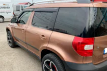 Skoda Yeti 2009–2017 Deflektory okien (4 ks, HIC) fotografia 2
