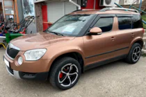 Skoda Yeti 2009–2017 Deflektory okien (4 ks, HIC) fotografia 4