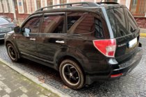 Subaru Forester 2008–2013 Deflektory okien (4 ks, HIC) fotografia 2