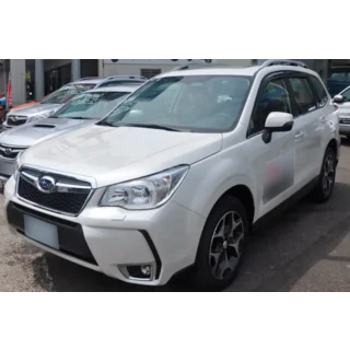 Deflektory okien (4 ks, HIC) Subaru Forester 2013–2018 fotografia 2