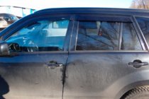 Suzuki Grand Vitara 2005–2017 Deflektory okien (4 ks, HIC) fotografia 13