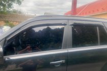 Suzuki Grand Vitara 2005–2017 Deflektory okien (4 ks, HIC) fotografia 5