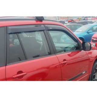 Deflektory okien (4 ks, HIC) Suzuki Grand Vitara 2005–2017 fotografia 2