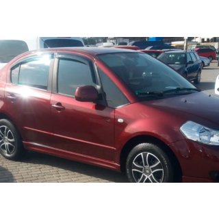 Deflektory okien SD (4 ks, HIC) Suzuki SX4 2006–2013 fotografia 1