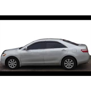 Okenné deflektory s chrómovou lištou (EU, 4 ks, HIC) Toyota Camry 2006–2011 fotografia 1