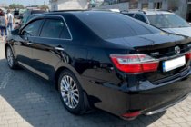 Toyota Camry 2011–2017 Okenné deflektory s chrómovou lištou (2011-2017 EU / 2011-2014 USA, 4 ks, HIC) fotografia 2