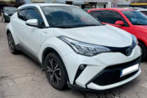 Toyota C-HR 2016–2023 Deflektory okien (4 ks, HIC) fotografia 3