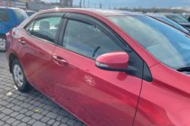 Toyota Corolla 2013–2019 Deflektory okien (4 ks, HIC) fotografia 11