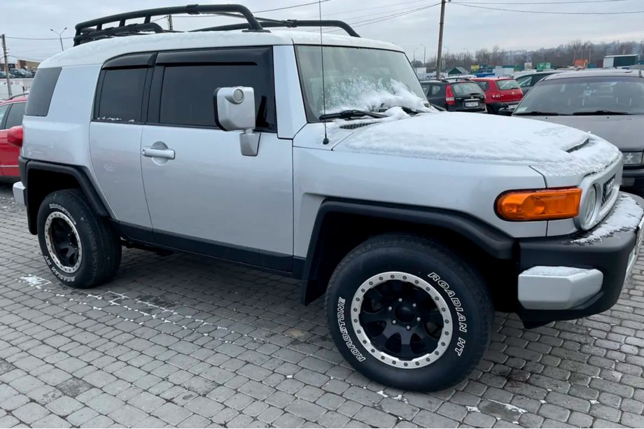 Toyota FJ Cruiser 2006–2022 Deflektory okien (4 ks, HIC) Image