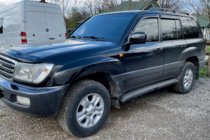 Toyota Land Cruiser 100 1998–2007 Deflektory okien (4 ks, HIC) fotografia 2