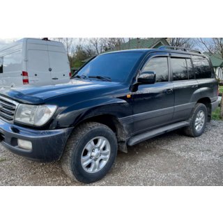 Deflektory okien (4 ks, HIC) Toyota Land Cruiser 100 1998–2007 fotografia 2