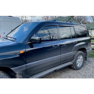 Deflektory okien (4 ks, HIC) Toyota Land Cruiser 100 1998–2007 fotografia 3