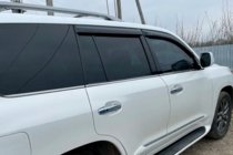 Toyota Land Cruiser 200 2007–2021 Okenné deflektory 8 cm (4 ks, HIC) fotografia 5