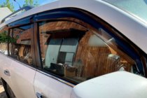 Toyota Land Cruiser 200 2007–2021 Okenné deflektory 8 cm (4 ks, HIC) fotografia 17